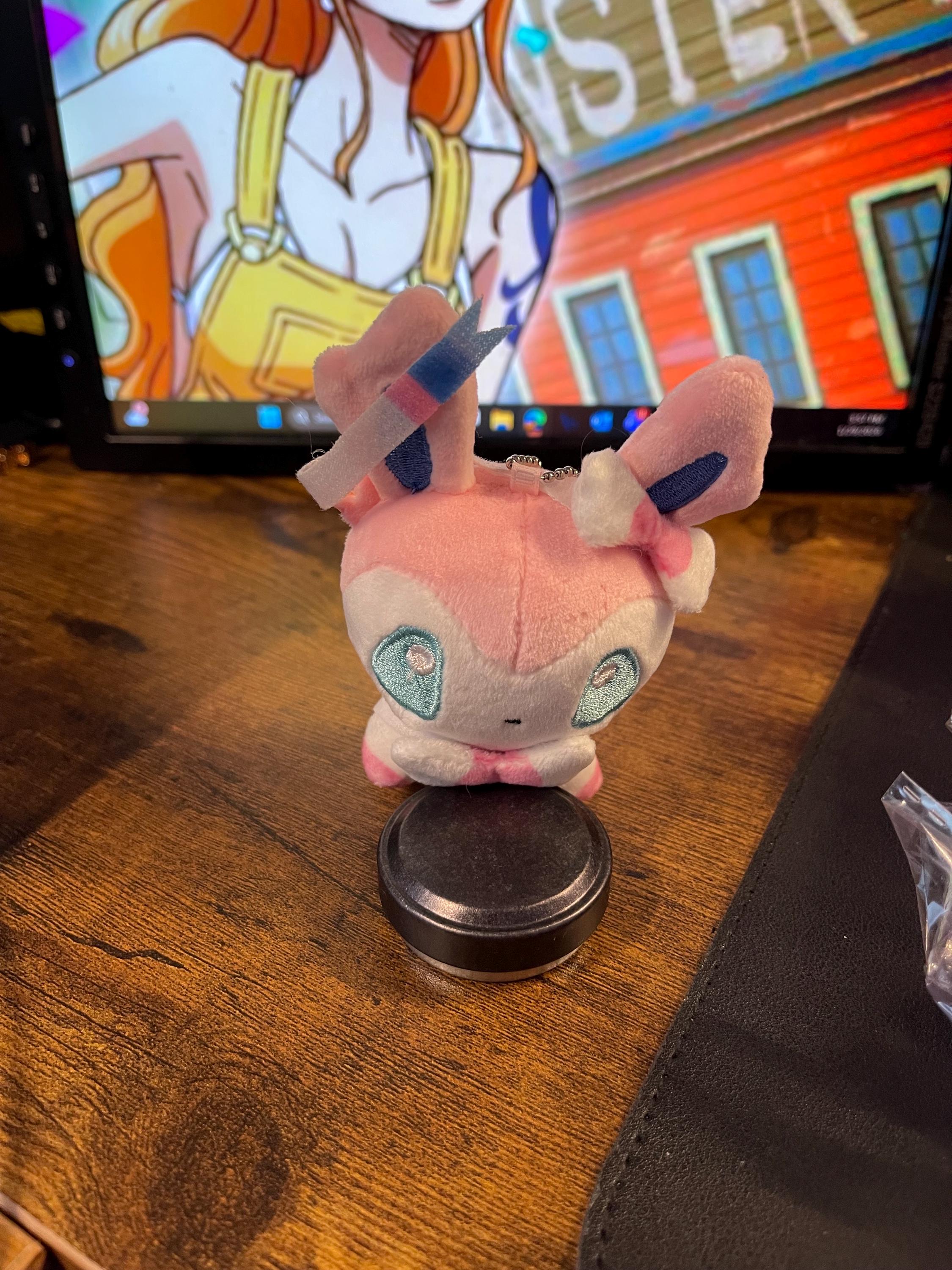 Chibi Eeveelutions Plushie Keychain