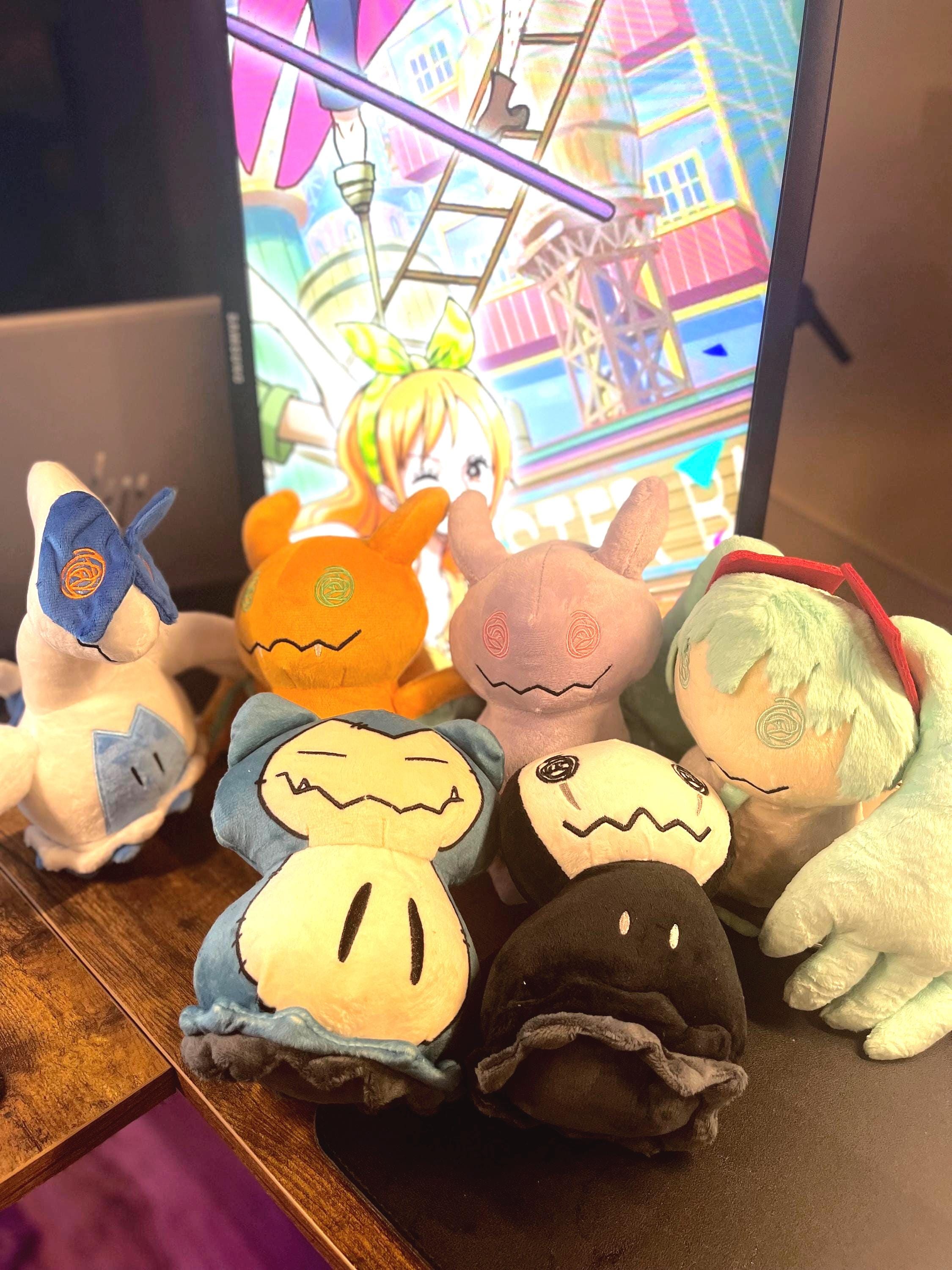 Mimikyu Legendary Fushion Plushie Toy - Charizard, Lugia, Snorlax
