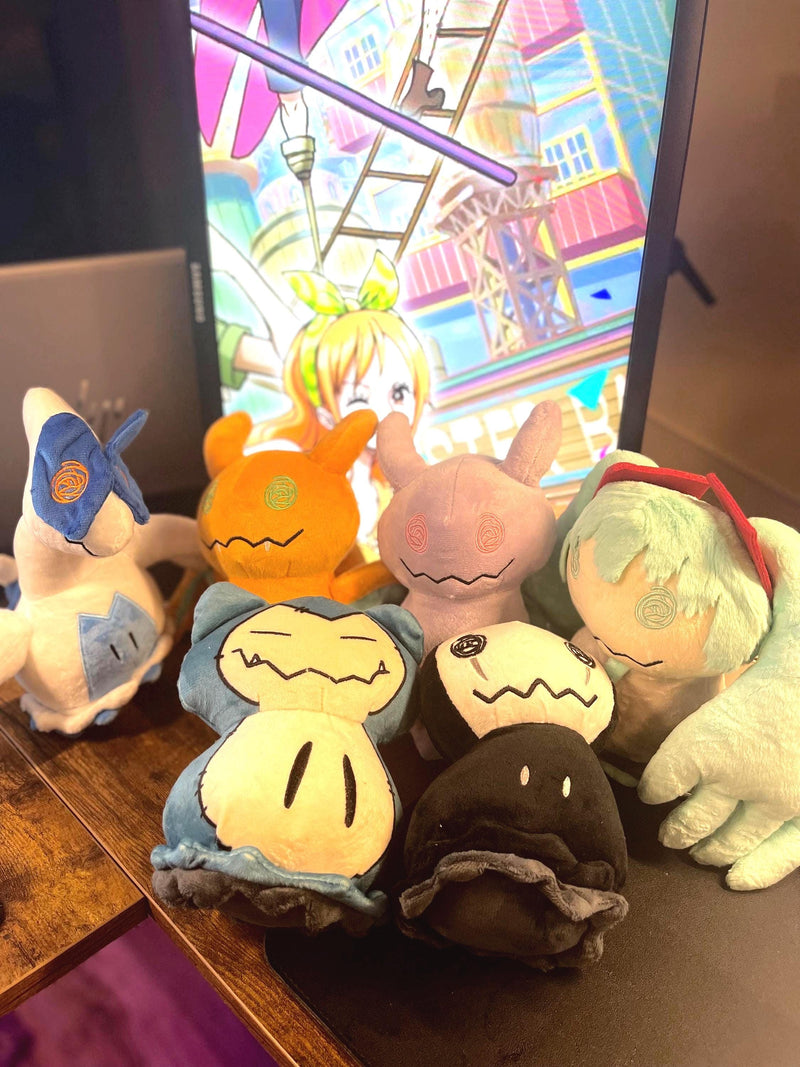 Mimikyu Legendary Fushion Plushie Toy - Charizard, Lugia, Snorlax