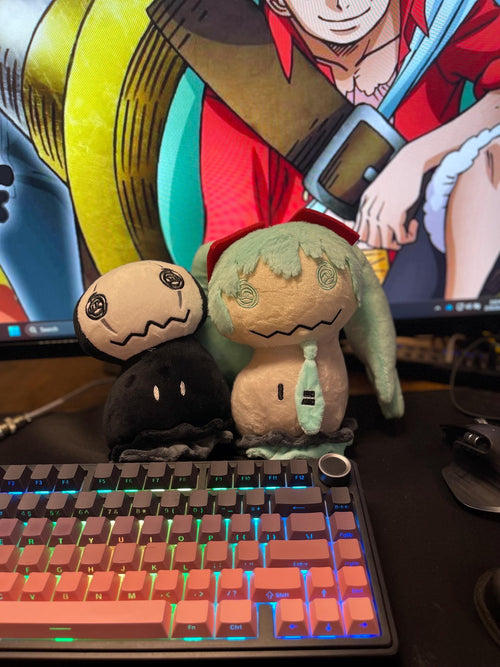 Mimikyu Anime Fushion Plushie Toy - Hatsune and No Face