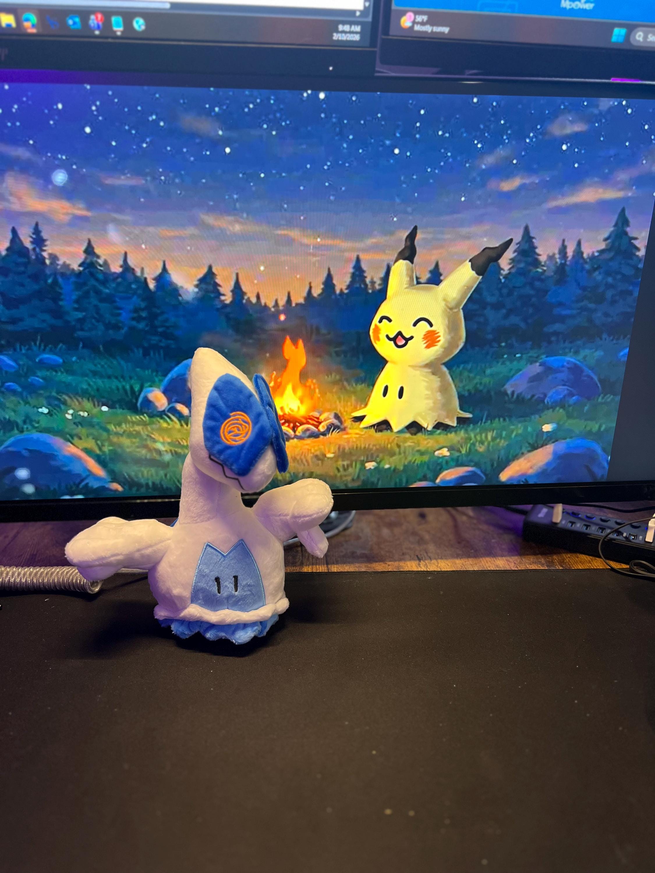 Mimikyu Legendary Fushion Plushie Toy - Charizard, Lugia, Snorlax